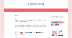 Desktop Screenshot of amothersdesign.com