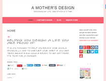 Tablet Screenshot of amothersdesign.com